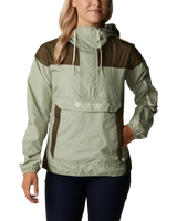 The Columbia Womens Challenger Jacket in Safari & Olive Green