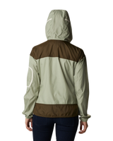 The Columbia Womens Challenger Jacket in Safari & Olive Green