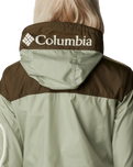 The Columbia Womens Challenger Jacket in Safari & Olive Green