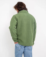 The Columbia Mens Helvetia Half Snap Fleece Jacket in Canteen, Flint Grey & Shark