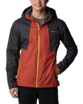 The Columbia Mens Inner Limits II Jacket in Warp Red, Shark & Raw Honey