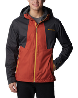 The Columbia Mens Inner Limits II Jacket in Warp Red, Shark & Raw Honey