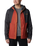 The Columbia Mens Inner Limits II Jacket in Warp Red, Shark & Raw Honey