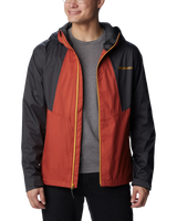 The Columbia Mens Inner Limits II Jacket in Warp Red, Shark & Raw Honey