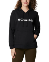 The Columbia Womens Logo Hoodie in Black & White