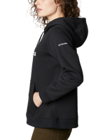 The Columbia Womens Logo Hoodie in Black & White