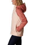 The Columbia Womens Inner Limits II Jacket in Peach Blossom & Dark Coral