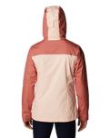 The Columbia Womens Inner Limits II Jacket in Peach Blossom & Dark Coral