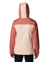 The Columbia Womens Inner Limits II Jacket in Peach Blossom & Dark Coral