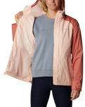 The Columbia Womens Inner Limits II Jacket in Peach Blossom & Dark Coral