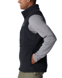 The Columbia Mens Mountainside Sherpa Fleece Gilet in Black