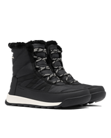 The Sorel Womens Whitney II Short Lace Boots in Black