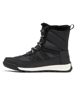 The Sorel Womens Whitney II Short Lace Boots in Black