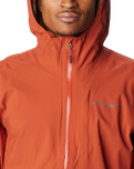 The Columbia Mens Omni-Tech Ampli-Dry Shell Jacket in Warp Red