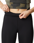 The Columbia Womens River Leggings in Black