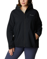 The Columbia Womens Omni-Tech Ampli-Dry Shell Jacket in Black