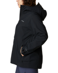 The Columbia Womens Omni-Tech Ampli-Dry Shell Jacket in Black