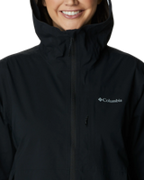 The Columbia Womens Omni-Tech Ampli-Dry Shell Jacket in Black