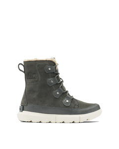 The Sorel Womens Explorer II Joan Snow Boots in Grill Fawn