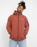 Tall Heights Hooded Softshell Jacket in Auburn & Spice Ripstop