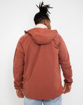 Tall Heights Hooded Softshell Jacket in Auburn & Spice Ripstop