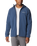 The Columbia Mens Tall Heights Hooded Softshell Jacket in Dark Mountain & Collegiate Navy Ripstop