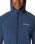 The Columbia Mens Tall Heights Hooded Softshell Jacket in Dark Mountain & Collegiate Navy Ripstop