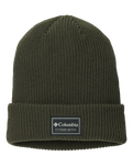 The Columbia Mens Lost Lager II Beanie in Greenscape 