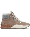 The Sorel Womens Out 'N' About III Conquest Shoes in Omega Taupe & Gum