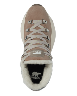 The Sorel Womens Out 'N' About III Conquest Shoes in Omega Taupe & Gum