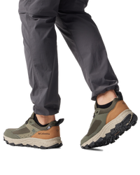 The Columbia Mens Hatana Max Outdry Shoes in Alpine Tundra & Elk