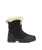 The Sorel Womens Torino II Parc Boots in Black & Sea Salt