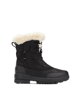 The Sorel Womens Torino II Parc Boots in Black & Sea Salt