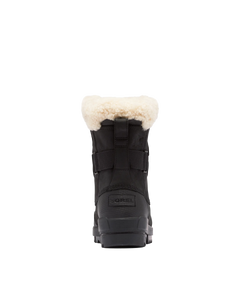 The Sorel Womens Torino II Parc Boots in Black & Sea Salt