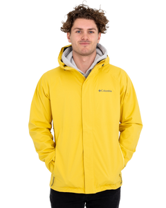 The Columbia Mens Earth Explorer Shell Jacket in Golden Nugget