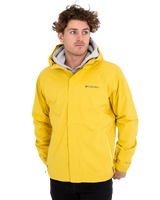 The Columbia Mens Earth Explorer Shell Jacket in Golden Nugget