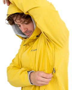 The Columbia Mens Earth Explorer Shell Jacket in Golden Nugget