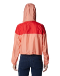 The Columbia Womens Flash Challenger Jacket in Coral Reef & Red Hibiscus