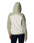 The Columbia Womens Ali Peak Overlay Fleece Jacket in Chalk & Safari