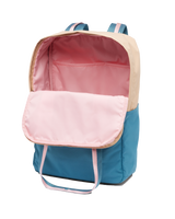 The Columbia Trek Backpack in Canoe, Cloudburst & Salmon Rose