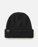 The Rip Curl Mens Impact Reg Beanie in Black