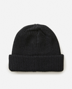 The Rip Curl Mens Impact Reg Beanie in Black