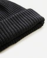 The Rip Curl Mens Impact Reg Beanie in Black