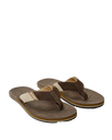 The Rip Curl Mens Oxford Flip Flops in Brown