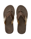 The Rip Curl Mens Oxford Flip Flops in Brown