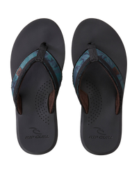 The Rip Curl Mens Reactor Flip Flops in Camo