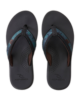 The Rip Curl Mens Reactor Flip Flops in Camo