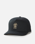 The Rip Curl Mens Icons Cap in Black & Tan