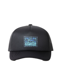 The Rip Curl Boys Boys Weekend Trucker Cap in Black