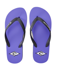 The Rip Curl Mens Foamies Bloom Flip Flops in Lilac